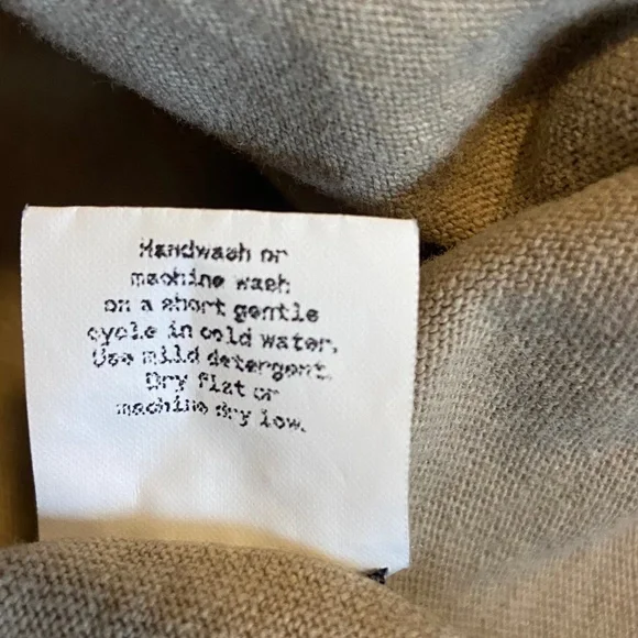 Tan Cynthia Ashby Cotton Top - Picture 6 of 8